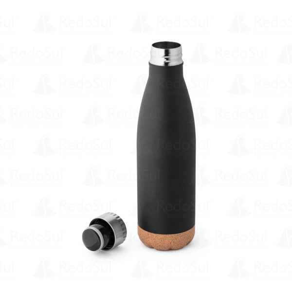 Squeeze personalizado Inox com parede dupla